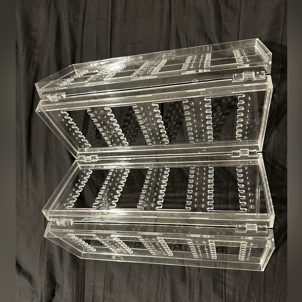 Clear Acrylic Foldable Earring Organizer Stand
